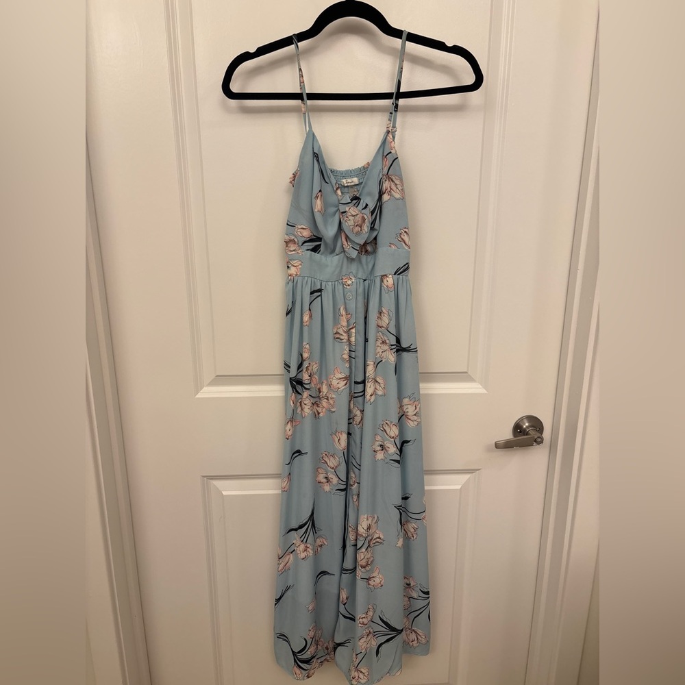 Nordstrom Blue Floral Dress